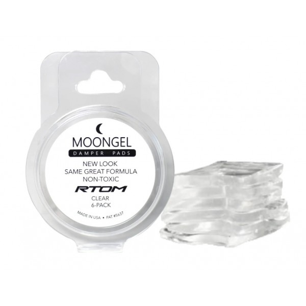 RTOM MoonGel Clear Damper Pads (6pk)